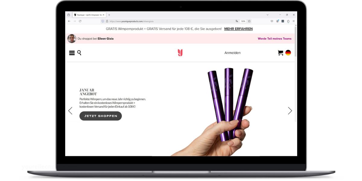 Younique Online Shop - Exklusive Kosmetik und Beauty Produkte